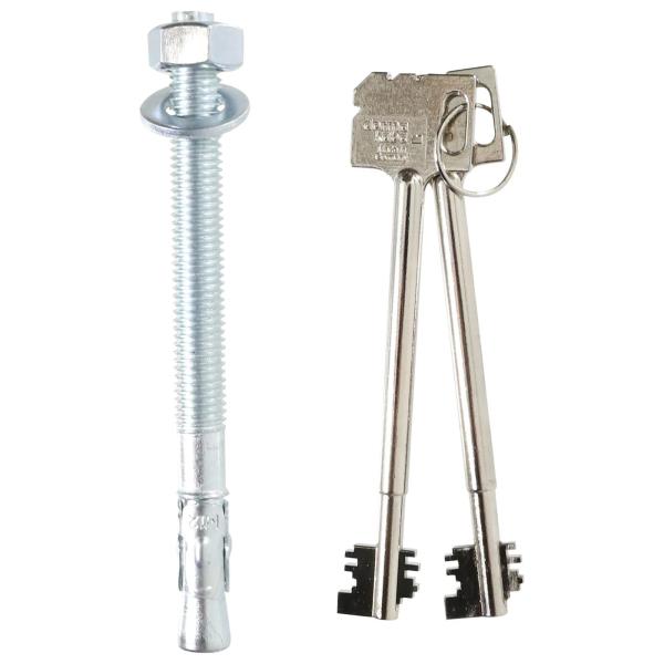 Rottner Wertschutzschrank EN1 Opal Fire OPD-35 Doppelbartschloss lichtgrau T05621